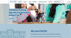 Desktop Screenshot of pacdc.org